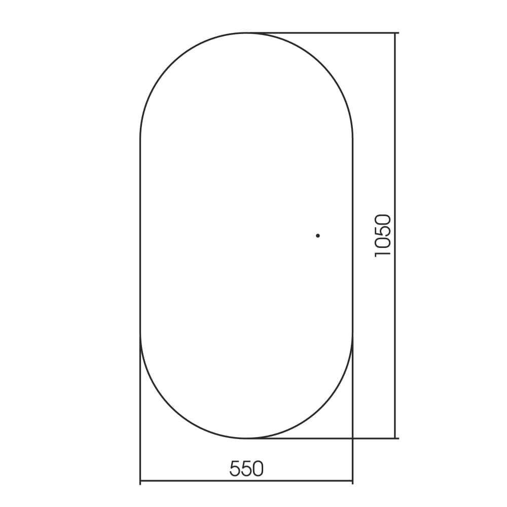 Зеркало с подстветкой Abber Kontur AG6304SCG золото