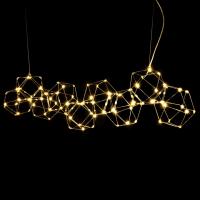 Подвесная люстра O-LUCE Bjork в линию без вставок 10964-5