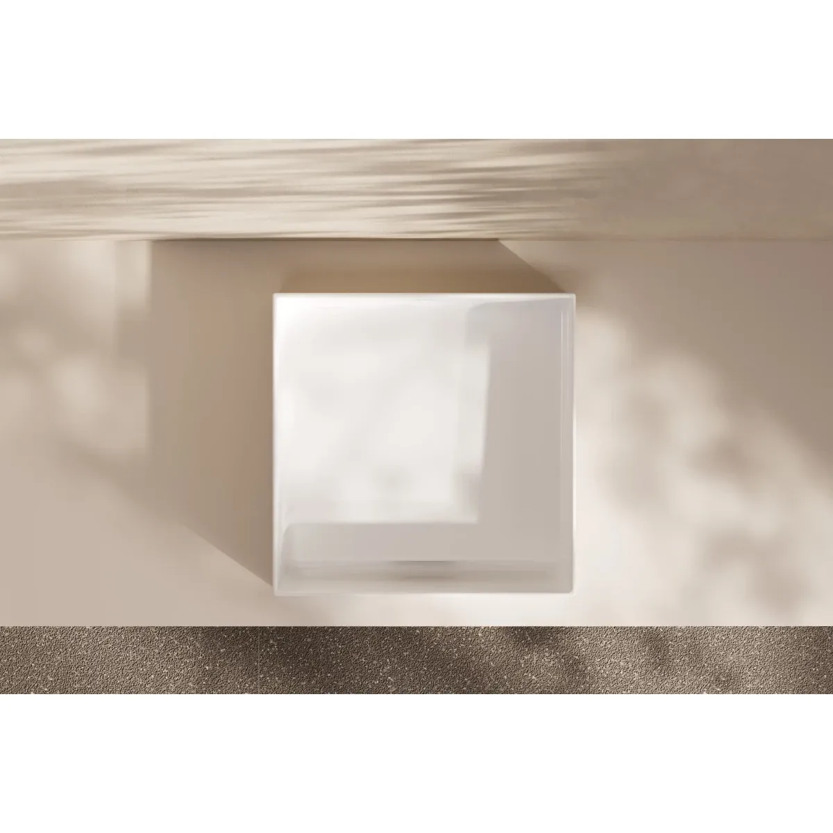 Раковина-чаша Hansgrohe Xuniva Evo E 60324450 40x40 см, накладная, белый глянец