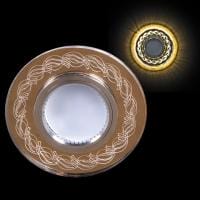 Встраиваемый светильник Reluce  00923-9.0-001CN MR16+LED3W FGD