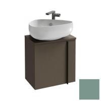 Тумба под раковину 45 см Jacob Delafon Nouvelle Vague EB3045G-S54 левая оливковый сатин