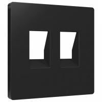 Накладка для розетки RJ-11 или RJ-45 Ambrella Volt ALFA AP8121