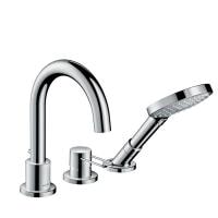 Смеситель на борт ванны Axor Uno 38436000 с душевым гарнитуром