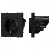 Розетка с заземлением и 2хUSB type A, без рамки Arlight SCT 054285