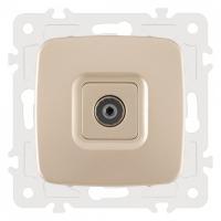 ТВ-розетка без рамки Arte Milano am-205 205.43-1.shampan