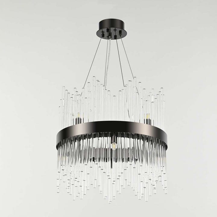 Подвесная люстра Arte Milano Бари 430110.400.8.G9.A1 BK