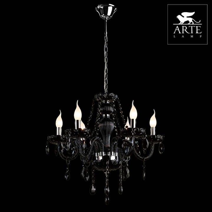 Подвесная люстра Arte Lamp Teatro A3964LM-6BK