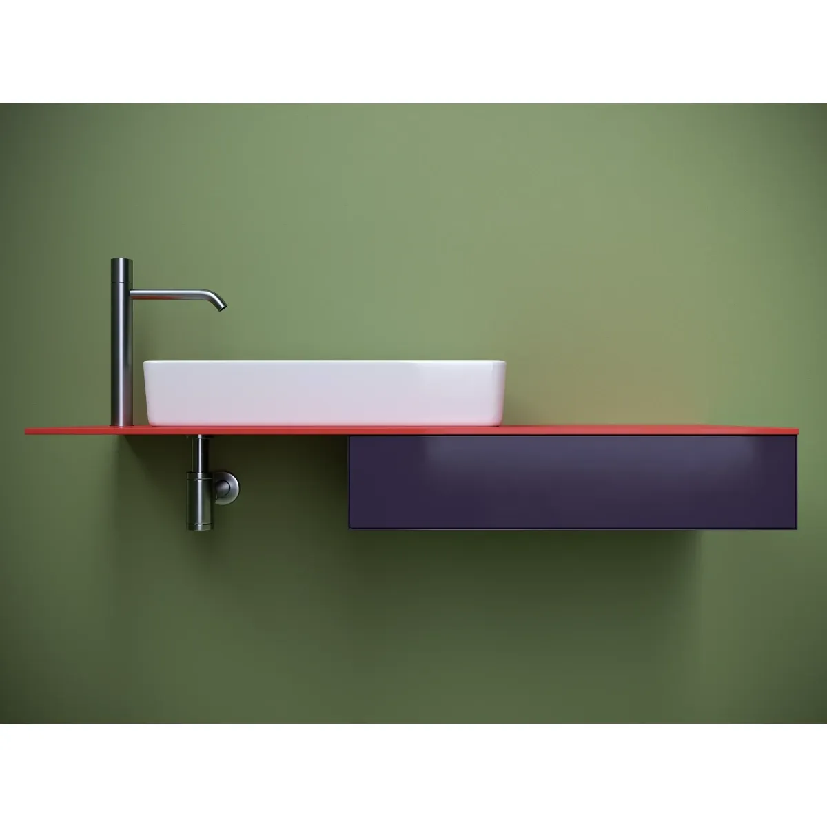 Раковина-чаша Ceramica Nova Element CN5048 62x34 см, накладная, белый