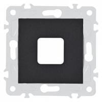 Розетка для вывод кабеля без рамки Arte Milano am-203 203.49-1.black