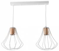 Подвесной светильник Imex MD.9052 MD.9052-2-P-WH+WOOD