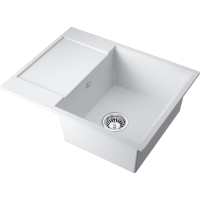 Кухонная мойка Omoikiri Daisen 65T 4993514 белая матовая