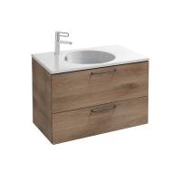 Тумба под раковину Jacob Delafon Odeon Rive Gauche 60 EB2520-R9-E52 дуб табак ручки черный