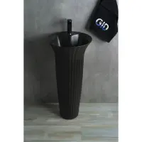Раковина напольная 41x41 см GID Nb132bg