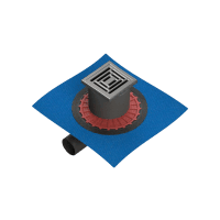 Душевой трап Vitra Square 59980103000 матовый хром