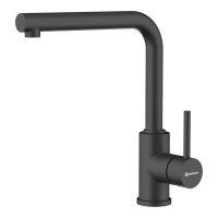 Смеситель для кухни Omoikiri Nakagawa 4974307 черный матовый