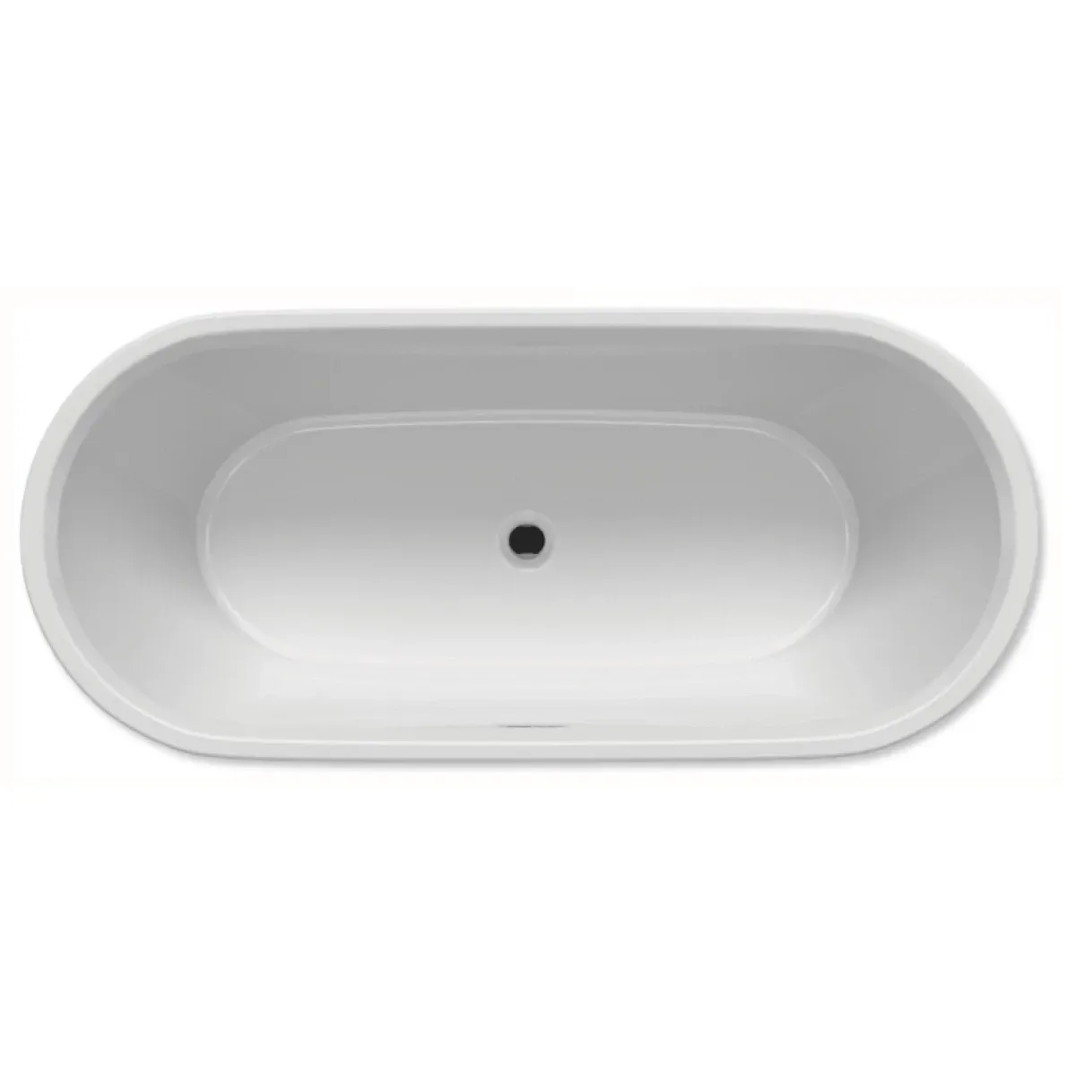Акриловая ванна Riho Inspire FS B085001005 180x80 см, отдельностоящая, белый