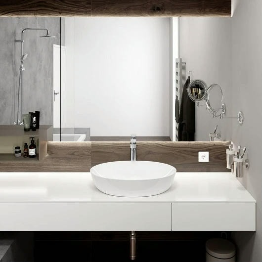 Смеситель для раковины hansgrohe Vernis Blend 71582000 хром