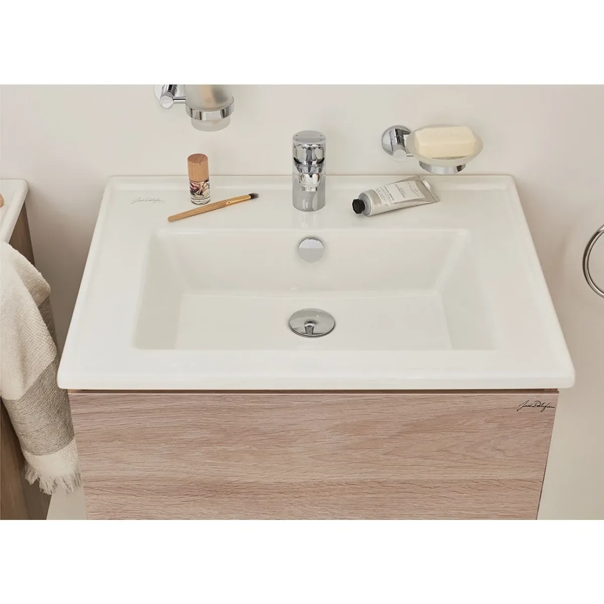 Раковина Jacob Delafon Tolbiac EXBM112-Z-00 61x46,6 см, накладная, белый