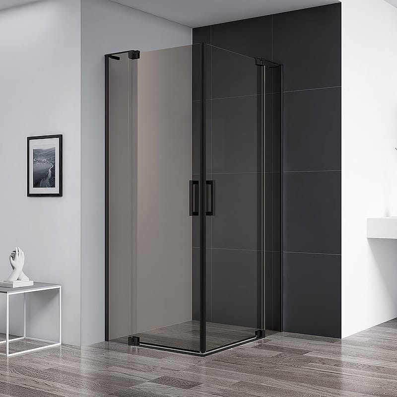 Душевой уголок Cezares Slider 110x80 SLIDER-AH-2-70/80-100/110-BR-NERO