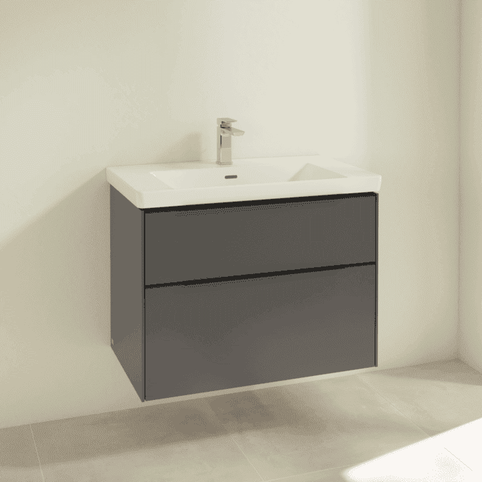 Тумба под раковину 77х48 см Villeroy&Boch Subway 3.0 C57401VR graphite