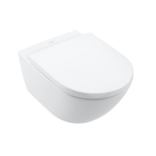 Крышка-сиденье для унитаза Villeroy&Boch Subway 3.0 8M42S1RW белая матовая