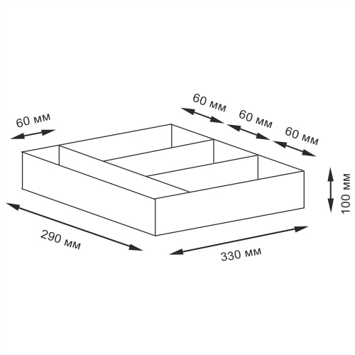 Корзина для белья WasserKRAFT Neime WB-190-L прутья ивы