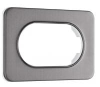 Рамка для двойной розетки Arte Milano am-502.07 502.07-double.grey