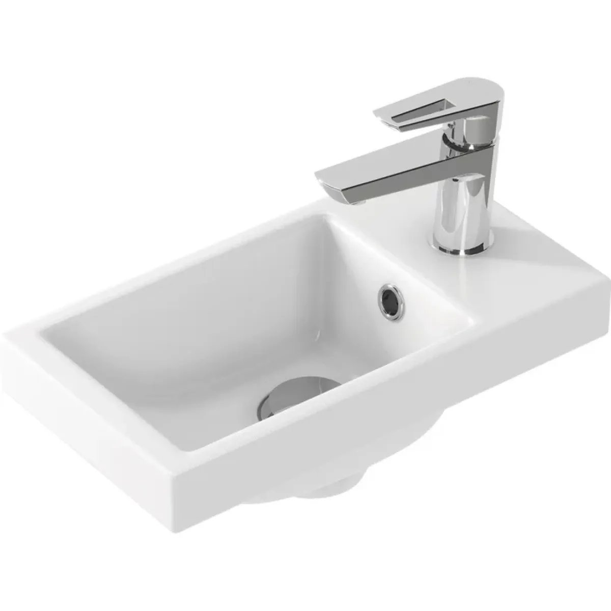 Раковина Misty Como S-UM-COM40/1-w 40x22 см, рукомойник, белый