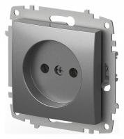 Розетка без заземления, без рамки Elbi Eleсtriс Zena Vega 609-011000-215
