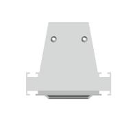 Заглушка для профиля Donel  DNCAP18521RAL9003