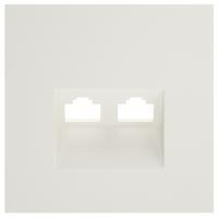 Накладка для розетки RJ-11 или RJ-45 Voltum S70 VLS001413