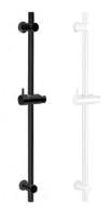 Душевая штанга Cezares CZR-B-SD-NOP черный матовый