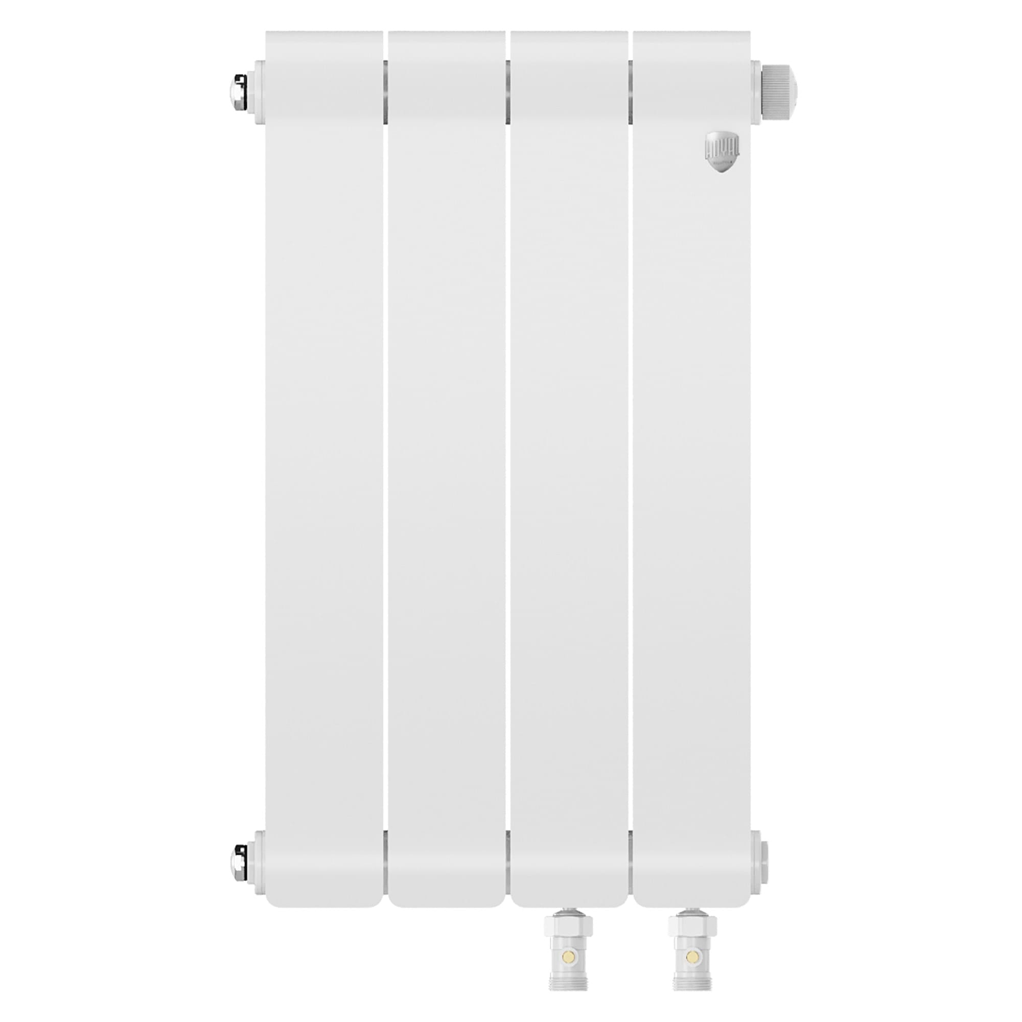 Радиатор биметаллический Royal Thermo Infinity 500 Bianco Traffico VR80 - 4 секц.