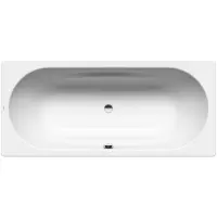 Ванна стальная Kaldewei Vaio Duo 950 233000013001 180x80 см, с водоотталкивающим покрытием, альпийский белый