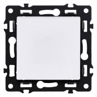 Розетка с заземлением с крышкой, без рамки Kollinger Asthetik AS-015WH