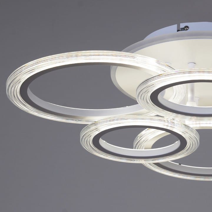Потолочная люстра Reluce 9812 09812-3.3-3+3A WH (RGB)