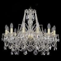 Подвесная люстра Bohemia Ivele Crystal 1411 1411/12/240/G