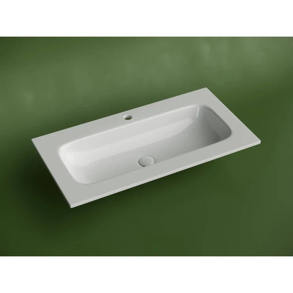 Раковина Ceramica Nova Grace CN7019 91x45,7 см, накладная, белый
