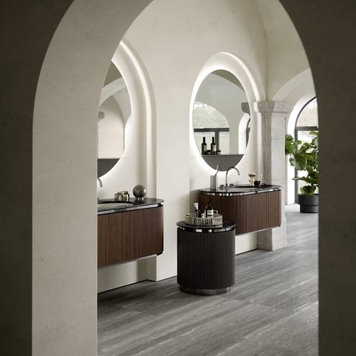 Комплект мебели Oasis Naos Композиция №4 126х56xh45 см орех трубчатый