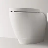 Приставной безободковый унитаз Simas Bormio BR01bi