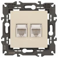 Розетка Ethernet RJ-45 без рамки Эра Эра Elegance 14-3108-02