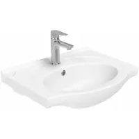 Раковина Creavit Etol ET155-00CB00E-0000 55,4x44,5 см, накладная, подвесная, белый