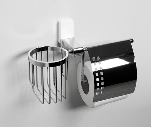 Держатель туалетной бумаги и освежителя WasserKraft K-5059WHITE