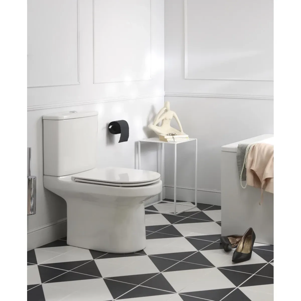 Унитаз-компакт Jacob Delafon Elite E29723-00 безободковый, с сиденьем микролифт, белый