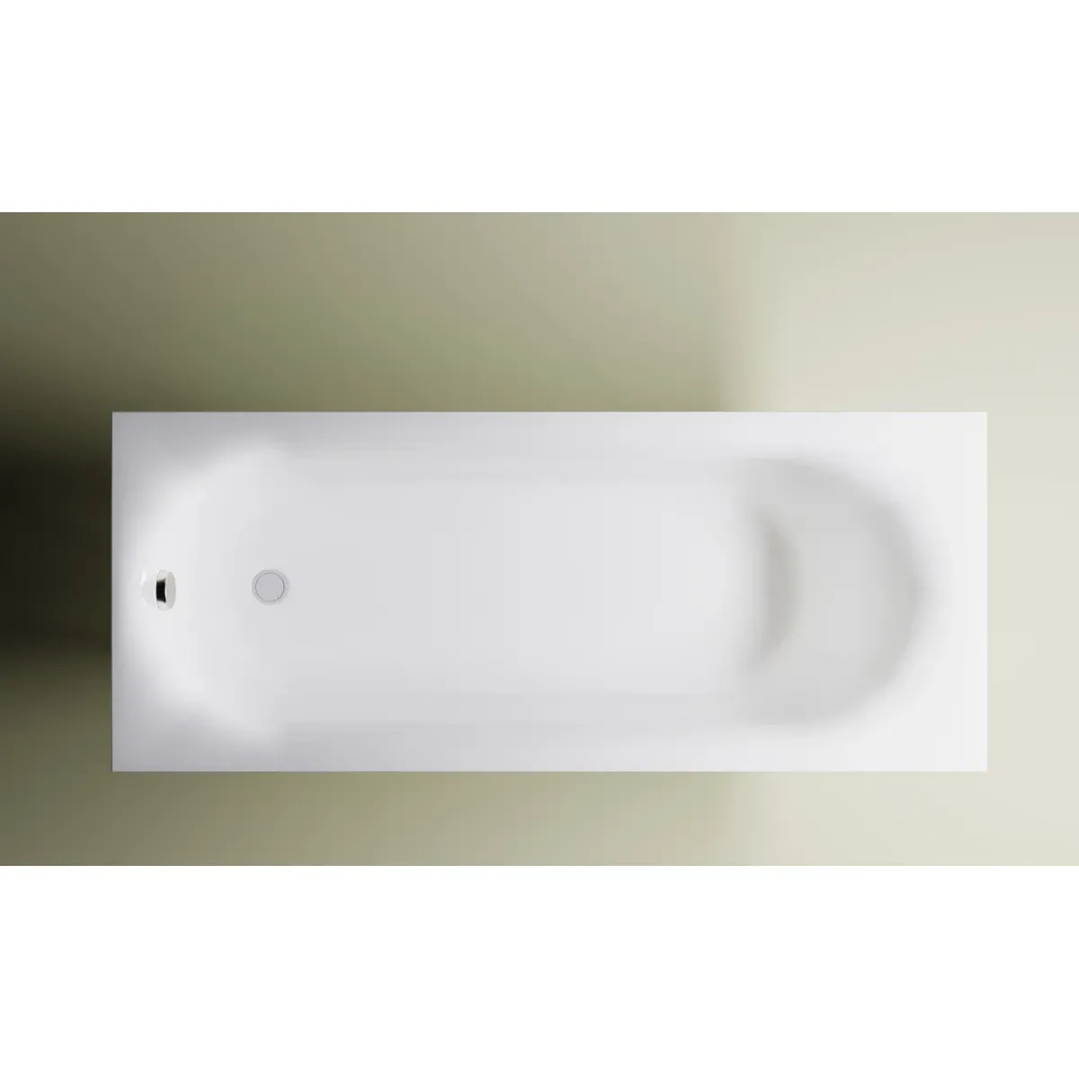 Ванна из литьевого мрамора Astra-Form Лира Solid Surface 01010094 170x70 см, белый матовый