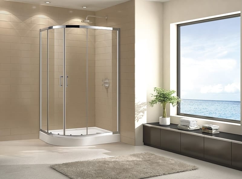Душевой уголок Cezares Eco 120x100 ECO-O-RH-2-120/100-C-Cr