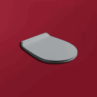 Сиденье для унитаза Simas Vignoni VI004 cemento matt/cr, микролифт, cemento matt