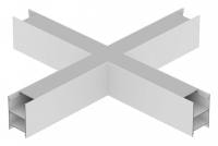 Соединитель угловой X-образный накладной 6063 LINE 3556 0272815