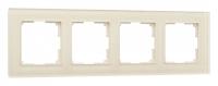 Рамка на 4 поста Werkel Favorit (молочный стекло) W0041141