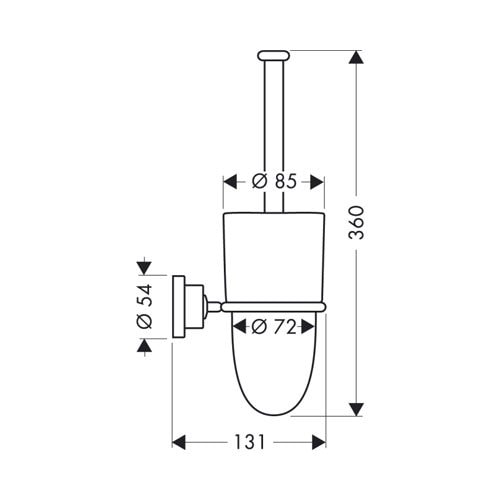 Ерш AXOR Citterio 41735000